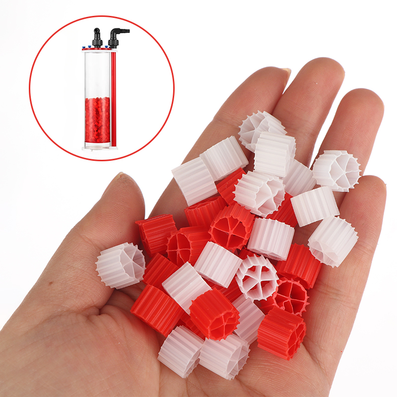 Aquarium Fish Ball - Neue weiße & rote K1 Bio-Bälle