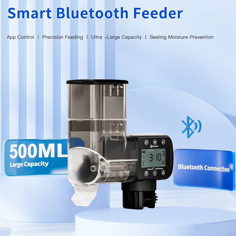 Aquarium Fish Feeder - Jebao Jecod Smart Bluetooth Aquarium-Futterautomat LCD-Display