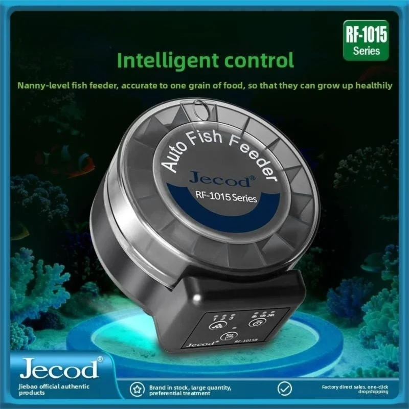 Aquarium Fish Feeder - Jebao Neuer Automatischer Fischfütterer RF-1015 mit