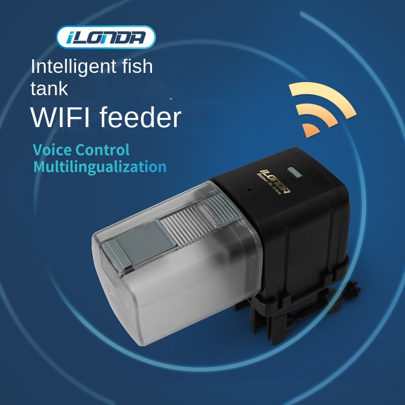 Aquarium Fish Feeder - iLONDA Aquarium Aquarium WiFi Automatischer Futterspender