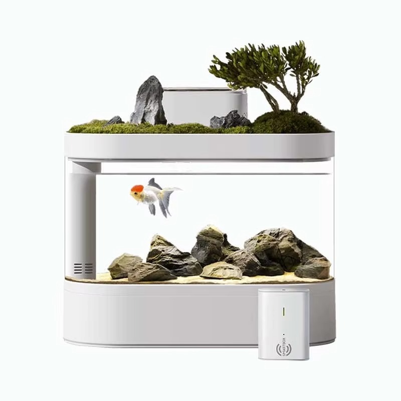 Aquarium Fish Feeder - Desktop Smart Aquarium Fischbecken mit Automatischem