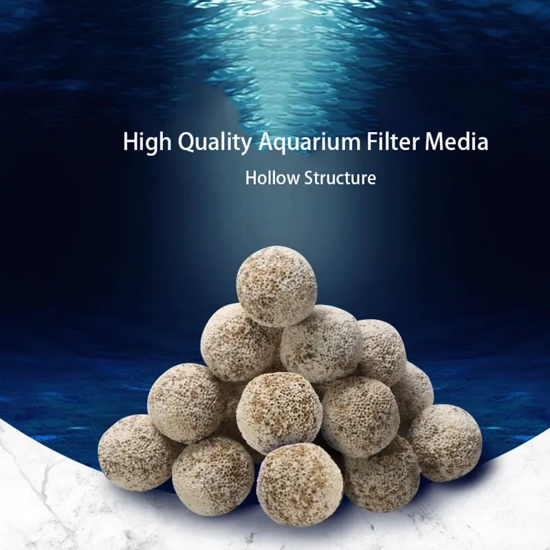 Aquarium Fish Ball - 10 Stück 20 Stück hochwertige Aquarium-Bio-Kugeln,
