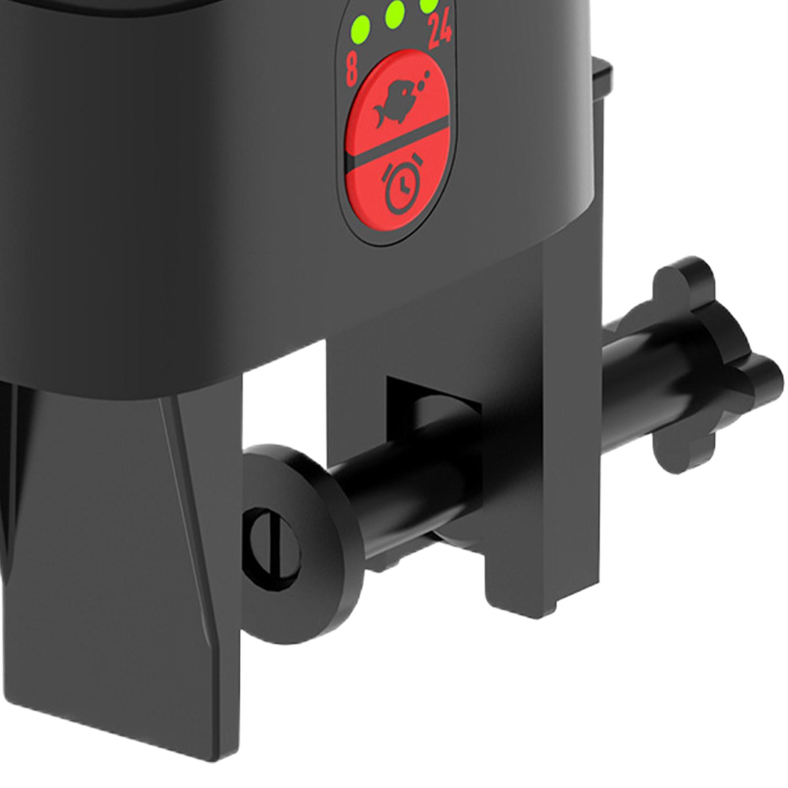 Aquarium Fish Feeder - Automatischer Fischfutterspender für Aquarien, wiederaufladbarer Typ-C-Futterspender