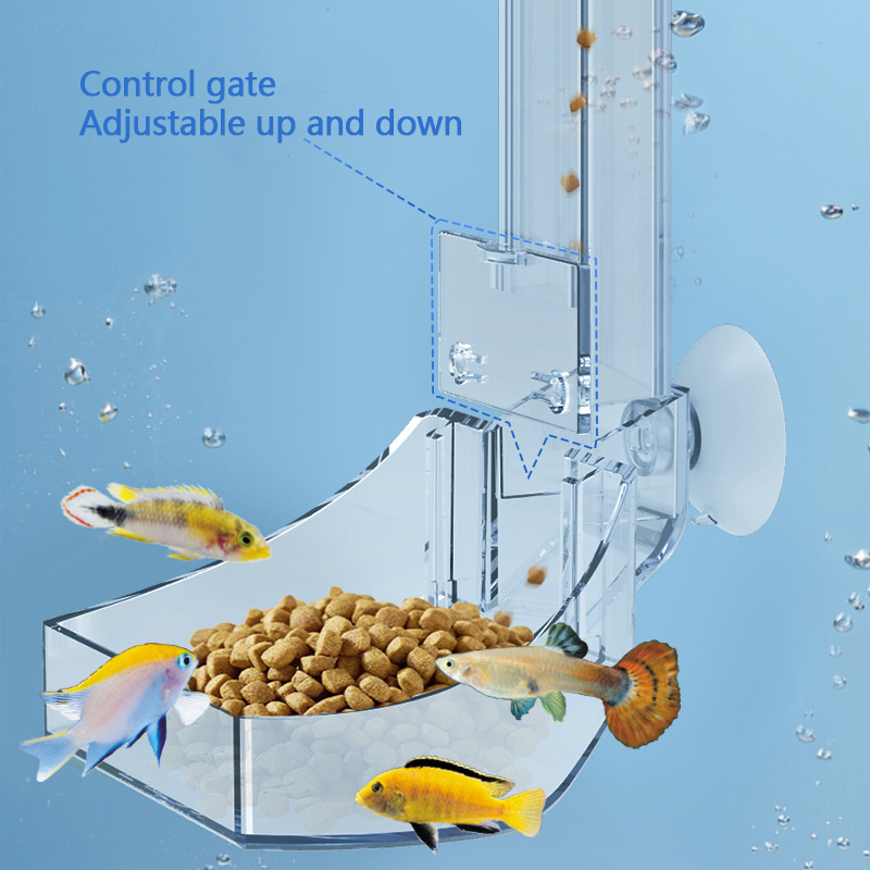 Aquarium-Futterrohr aus Acryl, – Aquarium Fish Feeder Bewertung und Preis