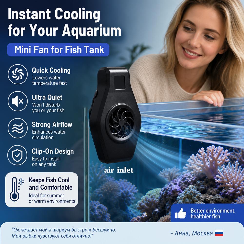 Aquarium-Kühlventilator, Mini- – Aquarium Fish To Buy Bewertung und Preis
