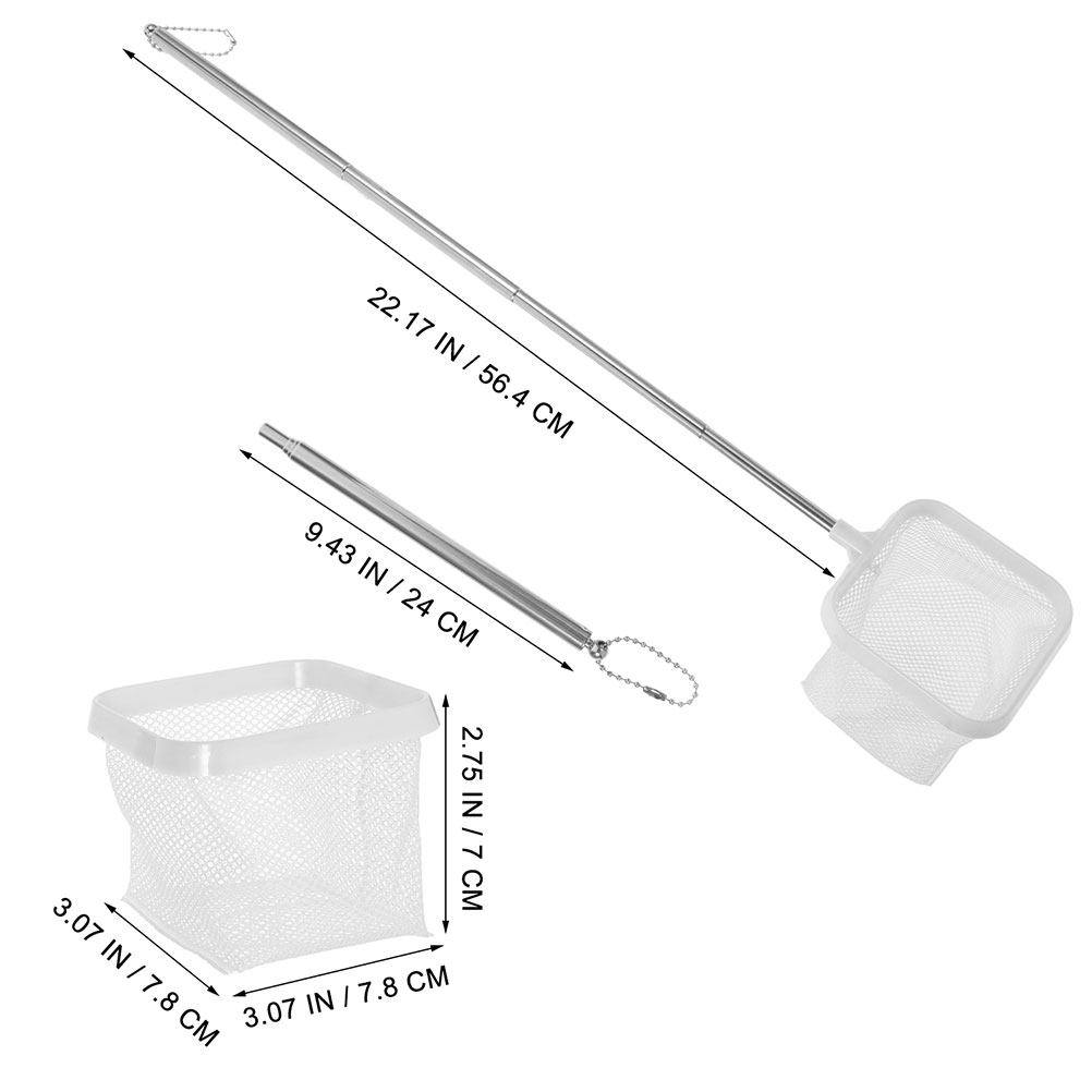2 Stück Edelstahl-Aquariennetz – Aquarium Fish Net Small Bewertung und Preis