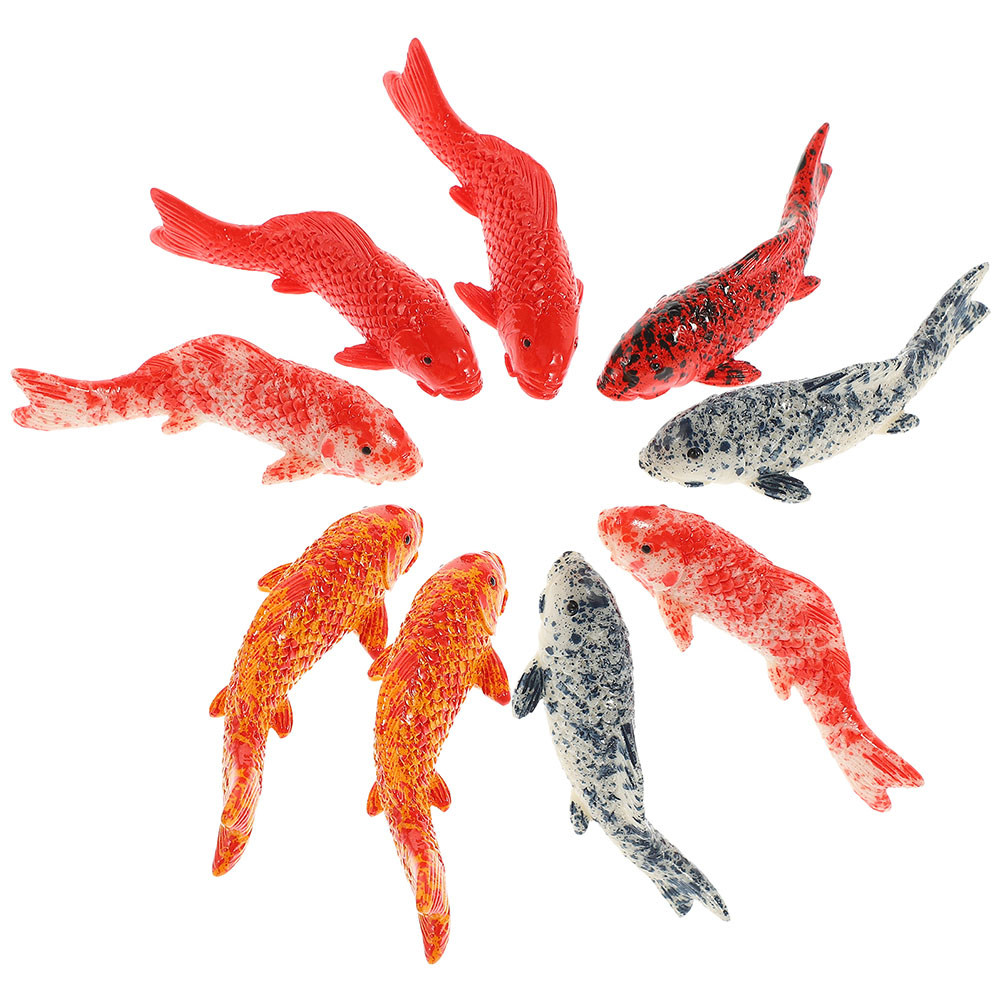 10 Stück Mini-Koi-Fisch-Dekora – Aquarium Fish Koi Bewertung und Preis
