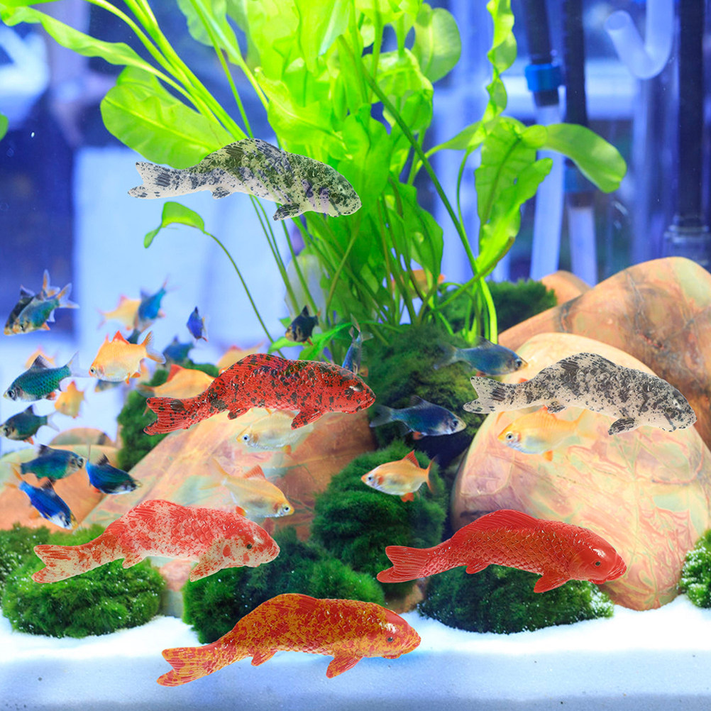 10 Stück Mini-Koi-Fisch-Dekora – Aquarium Fish Koi Bewertung und Preis