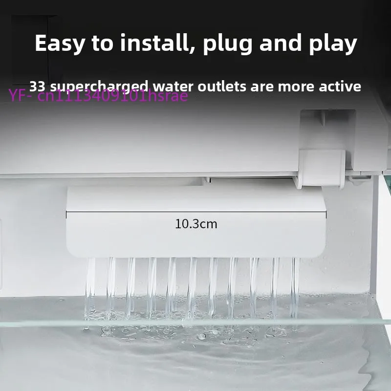 Aquarium-Regenfallauslauf-Modi – Xiaomi Aquarium Fish Tank Bewertung und Preis