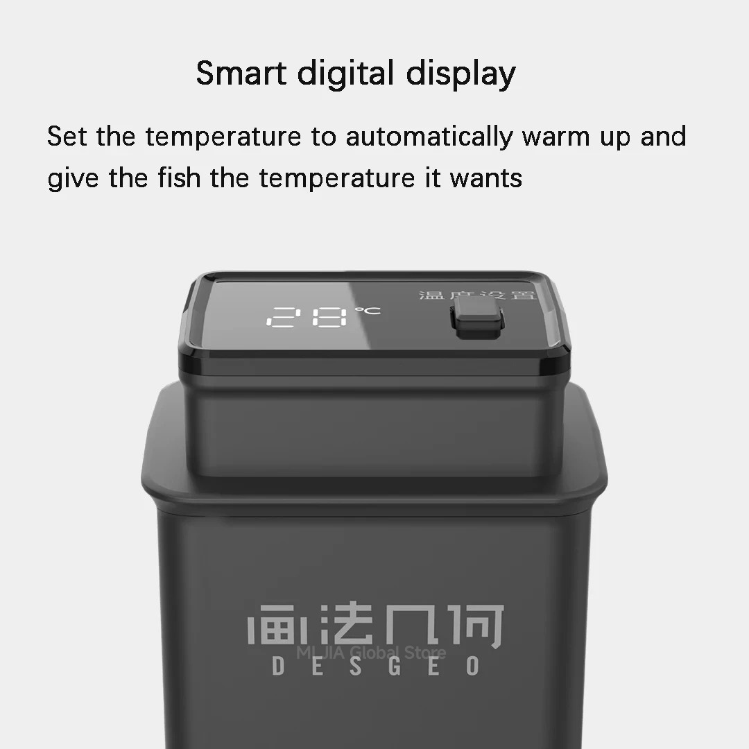 DESGEO 50W Intelligenter Aquar – Xiaomi Aquarium Fish Tank Bewertung und Preis