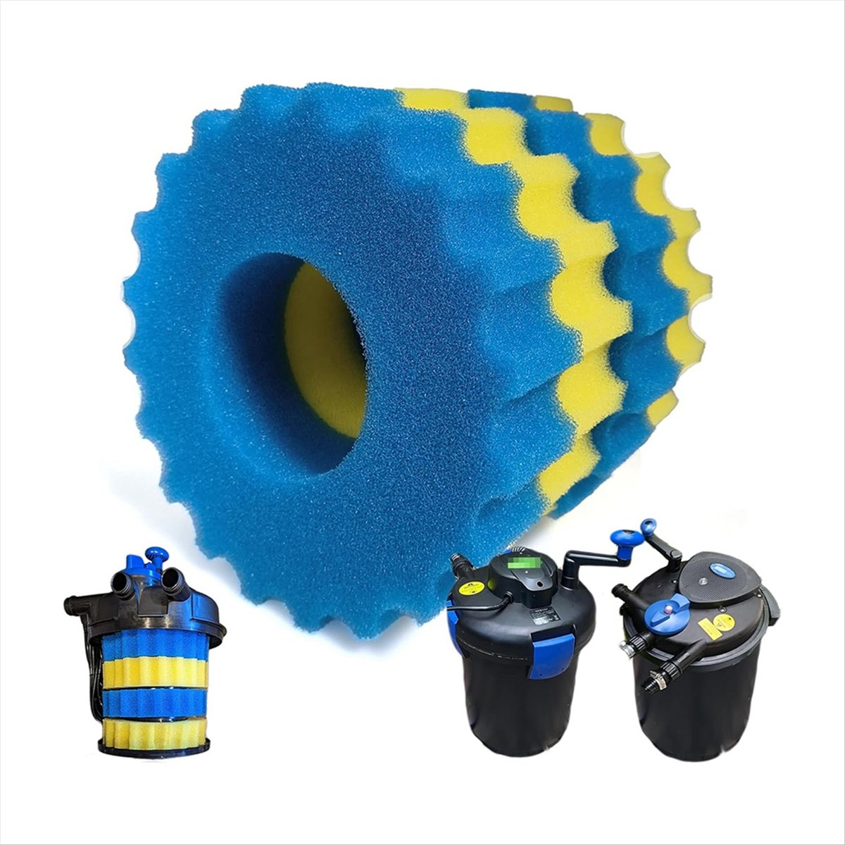 *ESTR Ersatz-Schwammfilter-Med – Aquarium Fish Koi Bewertung und Preis