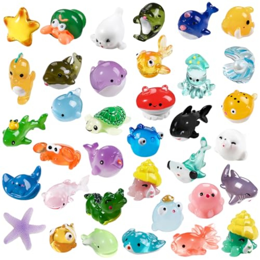 Harz-Tierfiguren, kleine Meere – Aquarium Fish Japan Bewertung und Preis