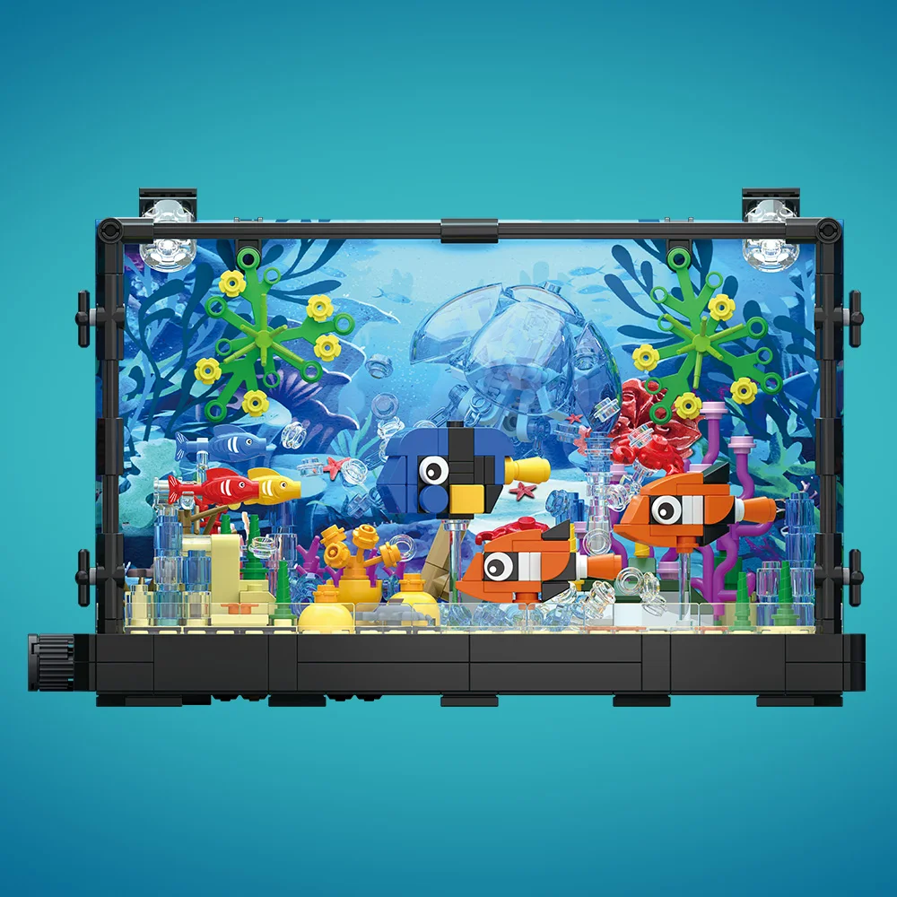 Aquarium-Baustein-Set mit Lich – Aquarium Fish For Beginners Bewertung und Preis