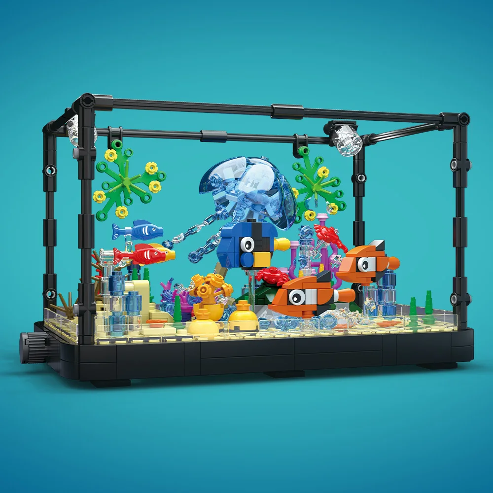 Aquarium-Baustein-Set mit Lich – Aquarium Fish For Beginners Bewertung und Preis