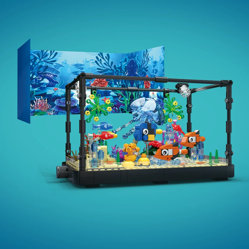 Aquarium-Baustein-Set mit Lich – Aquarium Fish For Beginners Bewertung und Preis