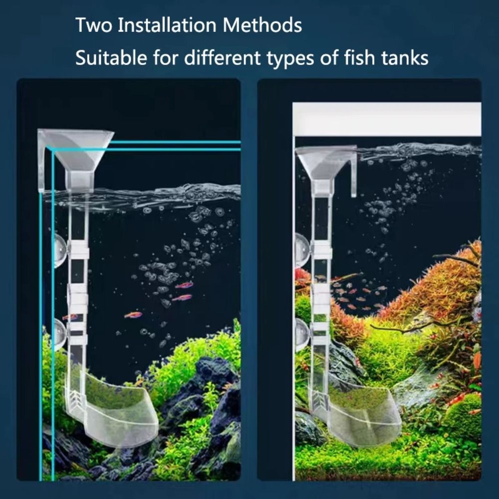 Neue Transparente Aquarium Fis – Aquarium Fish Feeder Bewertung und Preis
