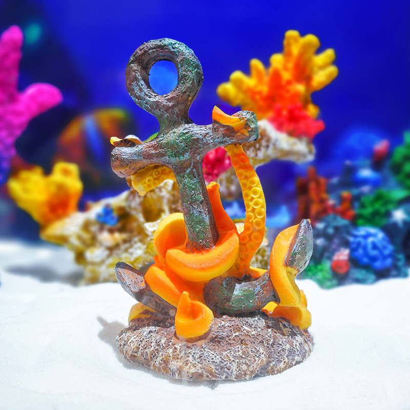 Retro Harz-Landschaftsornament – Aquarium Fish Monster Bewertung und Preis