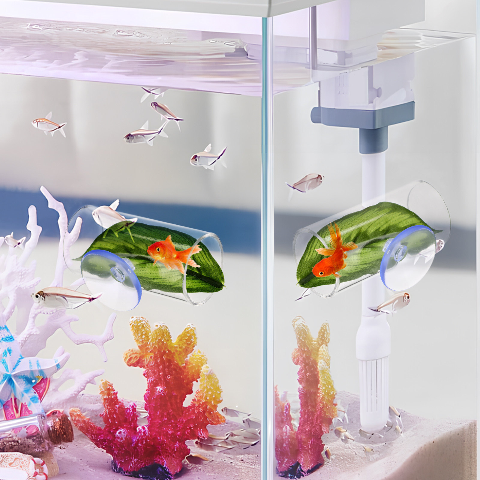 2er-Set Aquarium Betta Tunnel  – Aquarium Fish Hideout Bewertung und Preis