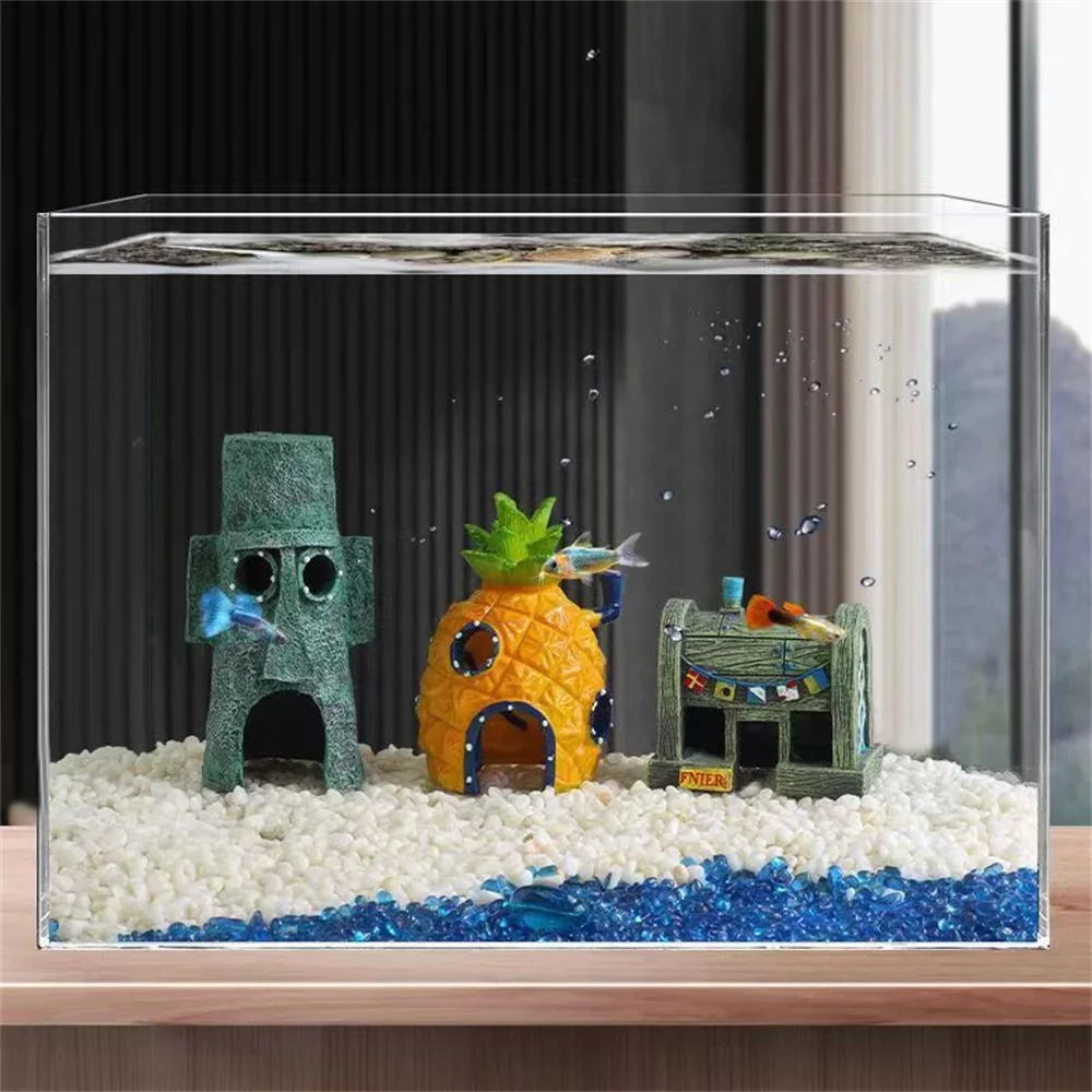 3 stücke Cartoon Aquarium Deko – Aquarium Fish Japan Bewertung und Preis
