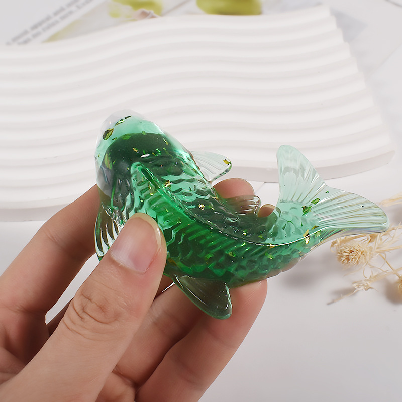 3D Koi-Fisch-förmige Epoxidhar – Aquarium Fish Koi Bewertung und Preis