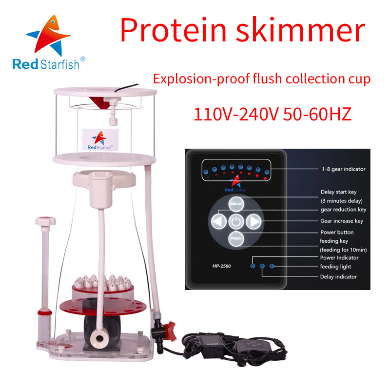 110–240 V roter Seestern-Aquar – Protein Skimmer Reef Bewertung und Preis