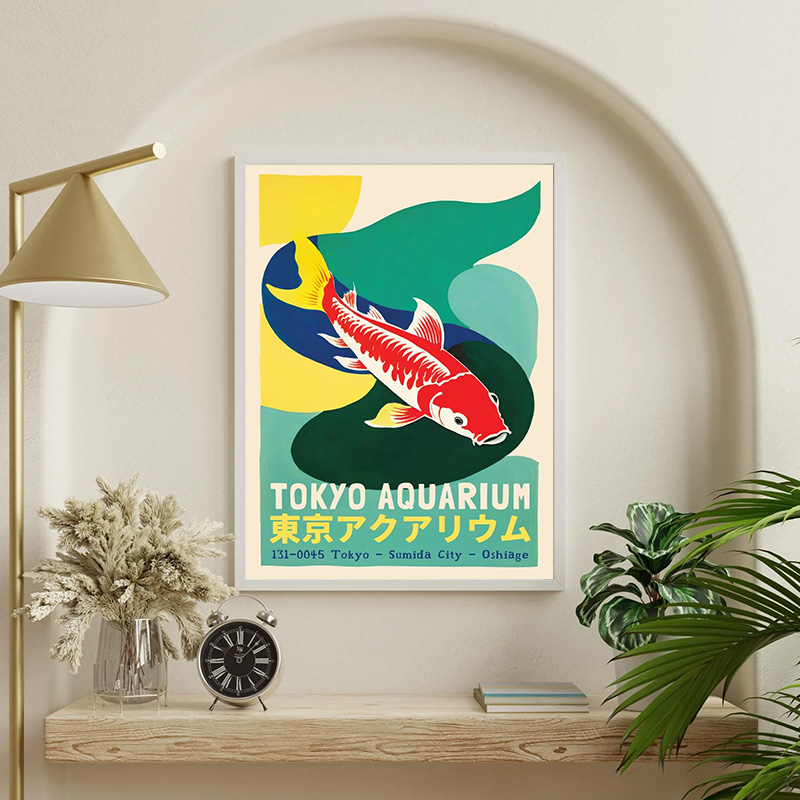 Japan Ästhetisches Fisch Poste – Aquarium Fish Japan Bewertung und Preis