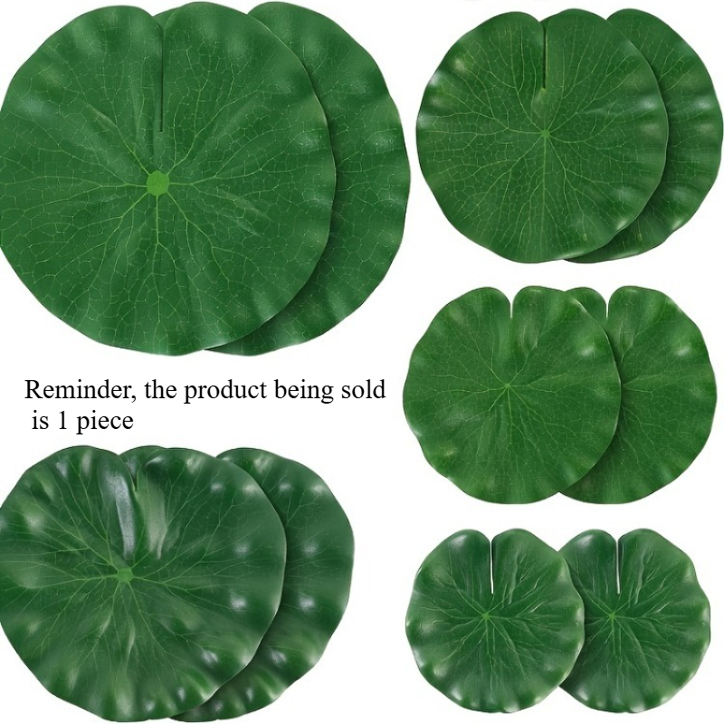 1 künstliche Lilien-Pads aus E – Aquarium Fish Koi Bewertung und Preis