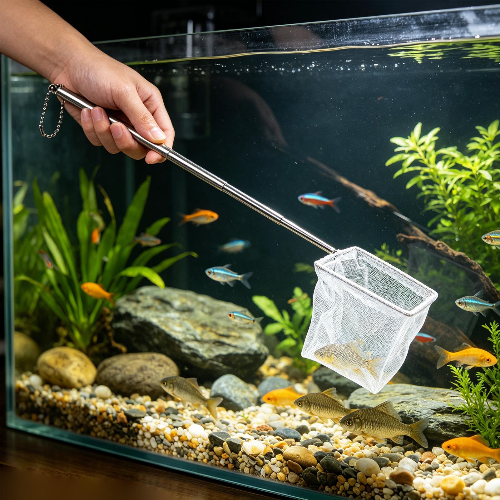 2er-Set kleiner Fischkescher m – Aquarium Fish Net Small Bewertung und Preis