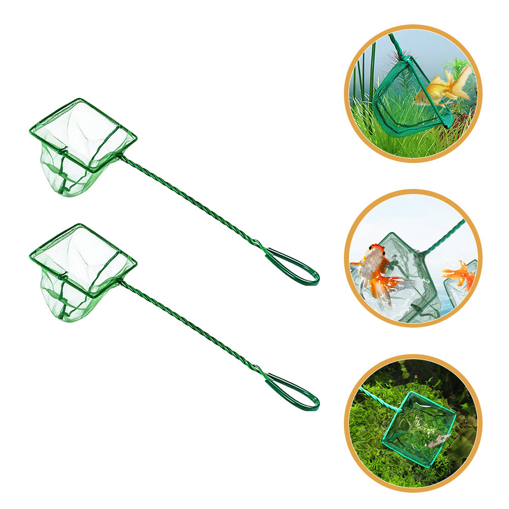 2 Stück tragbares Fischernetz, – Aquarium Fish Net Small Bewertung und Preis